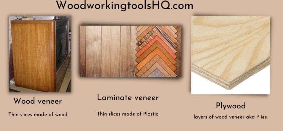 Laminate and wood veneer vs plywood