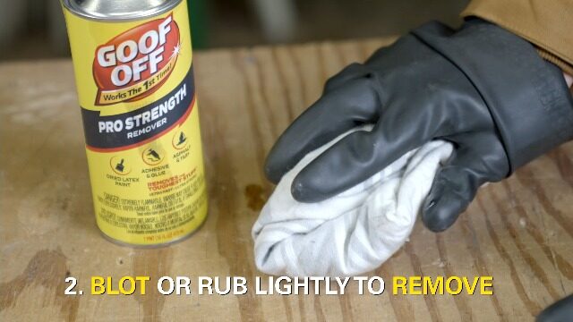 Goof Off Professional Strength – Best Spot Paint Remover for Small Wooden Areas