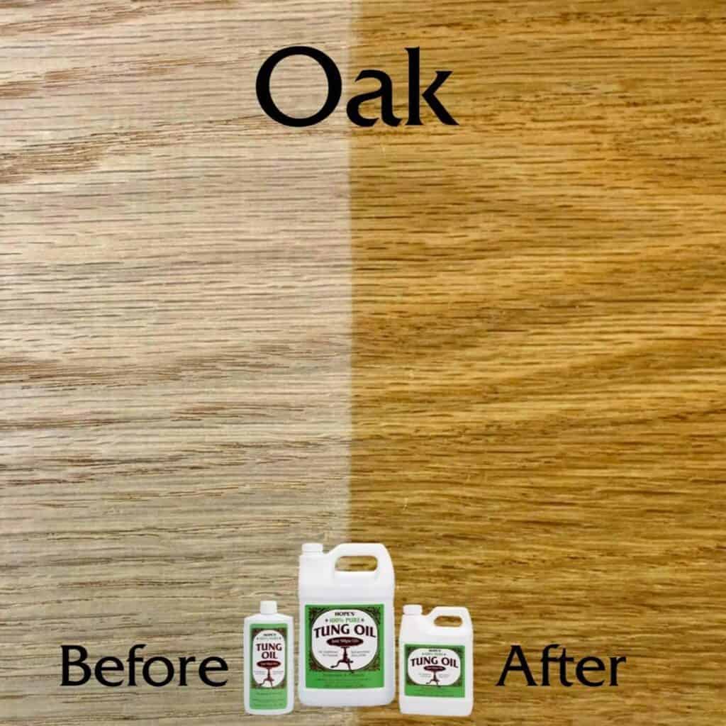 Hope’s 100% Pure Tung Oil – Unfiltered Purity, Perfect for Fine Furniture
