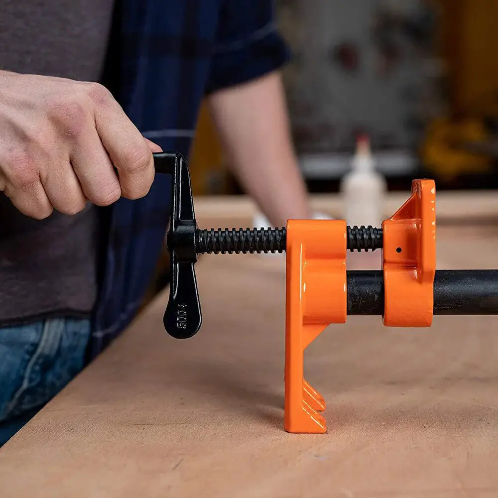 Pony 3/4-Inch Pipe Clamp Fixture – Best Pipe Clamp for High-Pressure, Large-Scale Clamping
