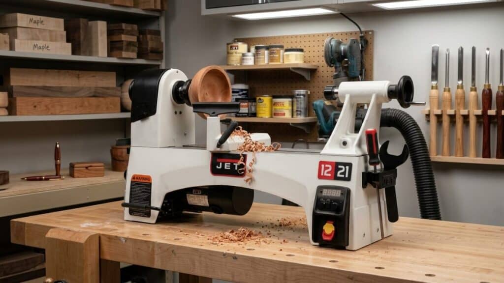 JET JWL-1221VS – Best Benchtop Lathe for Versatile Use