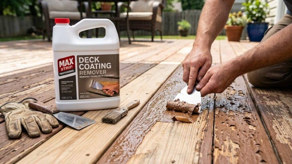 Best for Vertical Wood Surfaces: MAX Strip Gel Paint Remover