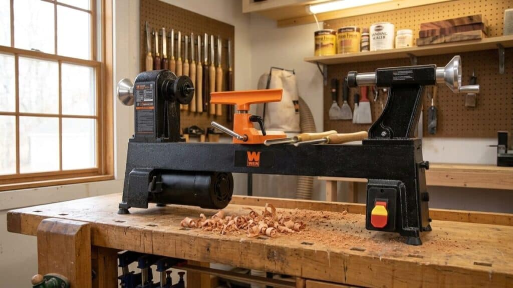 Wen 3424T — Best Compact Wood Lathe for Small Workshops
