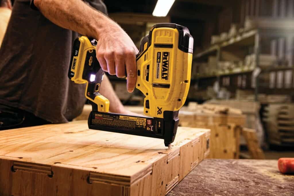 DeWalt 20V MAX XR Cordless Narrow Crown Stapler: The Portable Powerhouse Staple Gun for Wood